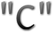 "C" "C"